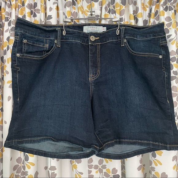 Torrid size 20 denim shorts - Picture 1 of 6